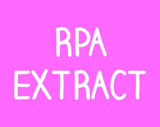 unren|RPA Extract by iwanPlays .